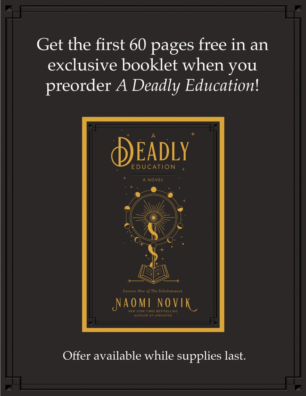a deadly education series book 3
