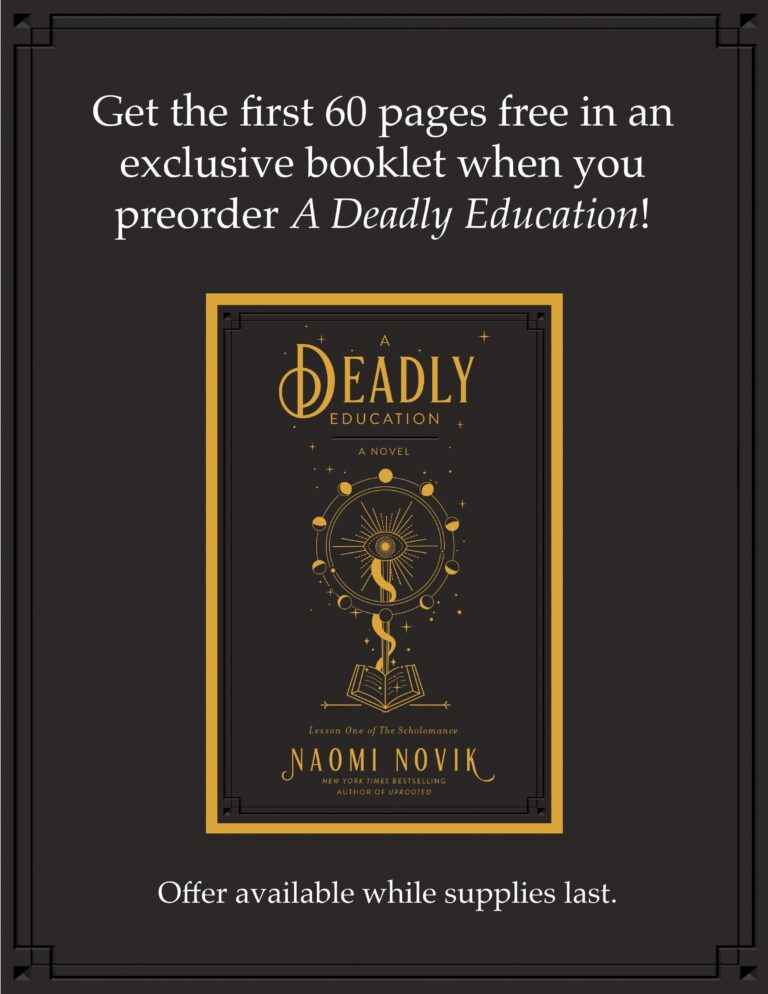 a deadly education a novel